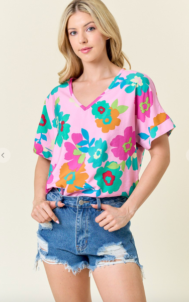 Petal Perfection Top - Pink