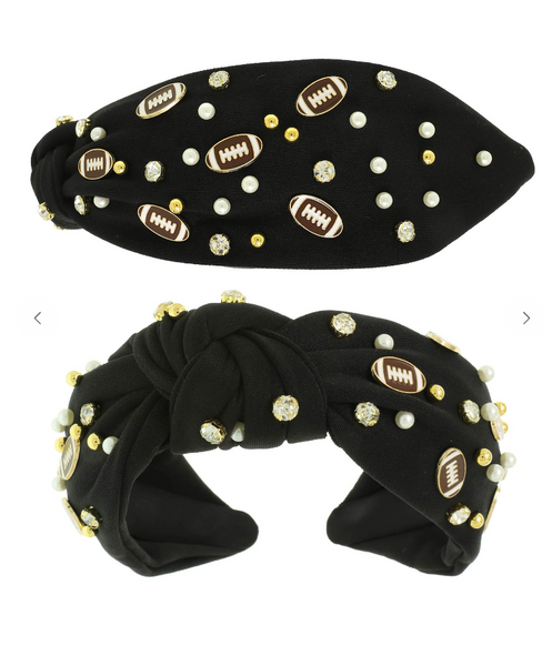 Friday Night Lights Headband - Black