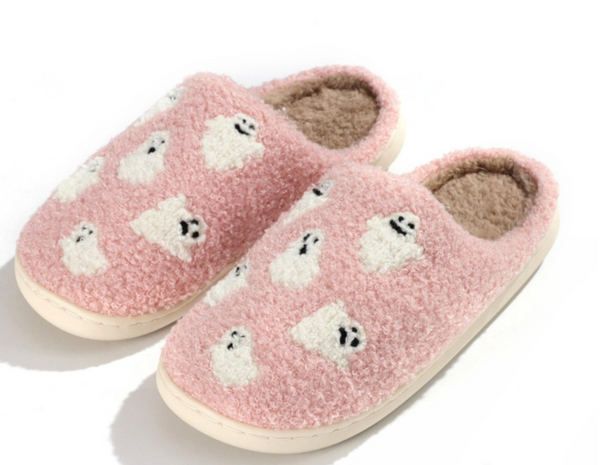 Ghost Slippers - Pink