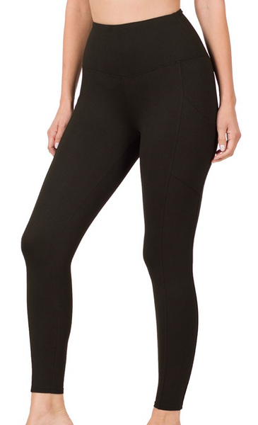 Everyday Comfort Leggings - Black