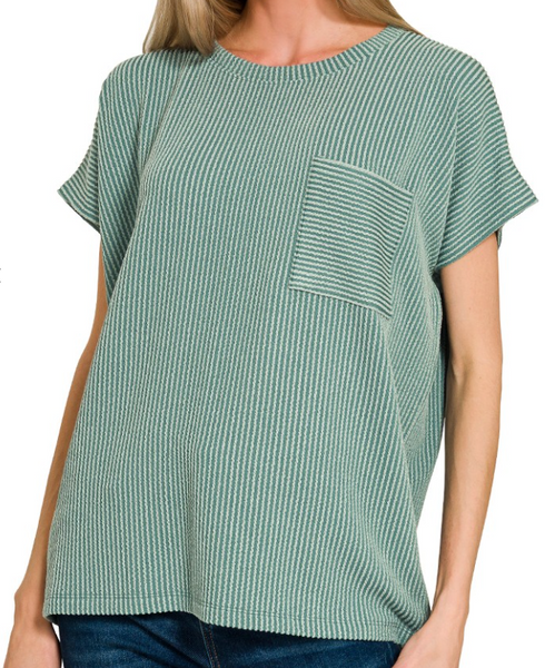 The Chill Day Top - Jade