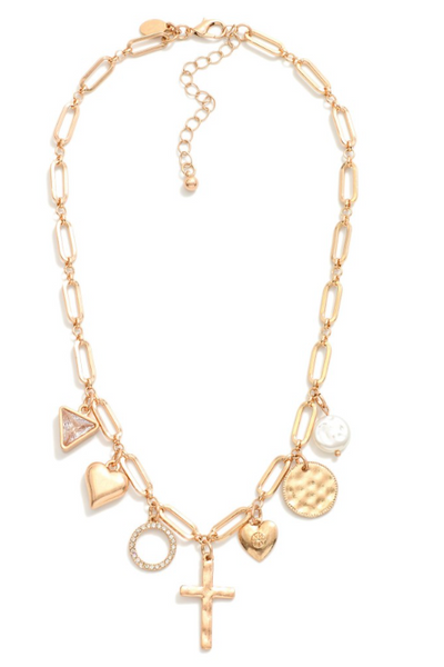 Everyday Charm Necklace - Gold