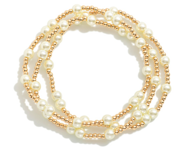 Dainty Dreams Bracelet Set - Gold