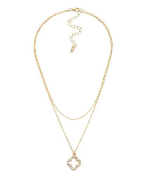 Lucky Layers Necklace - Gold