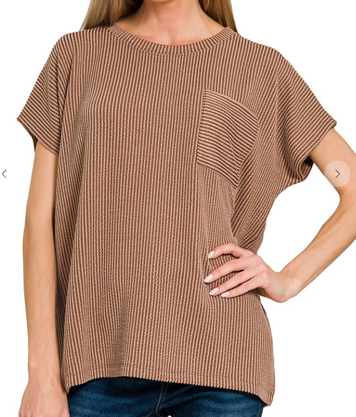 The Chill Day Top - Brown