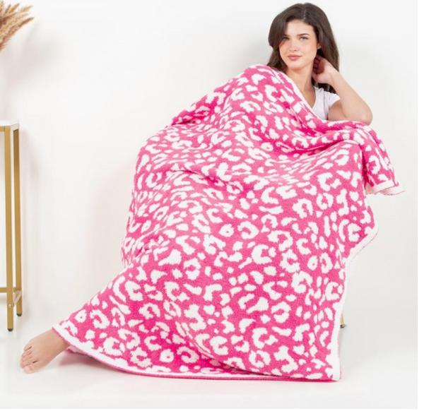 Wildly Cozy Blanket - Pink