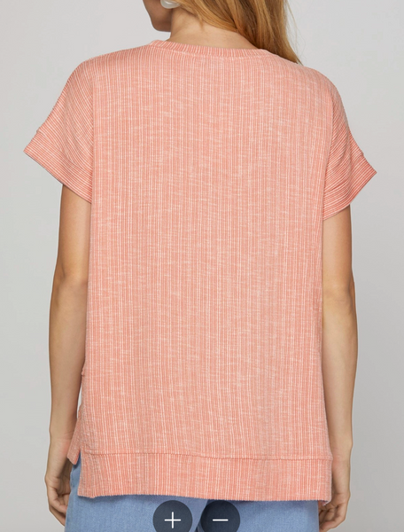 Effortless Days Top - Pink