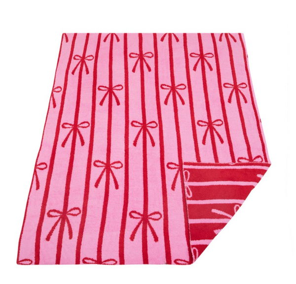 Holiday Bow Blanket