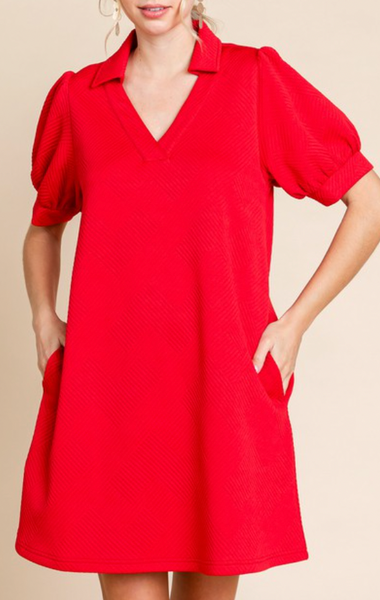 Holly Jolly Dress - Red