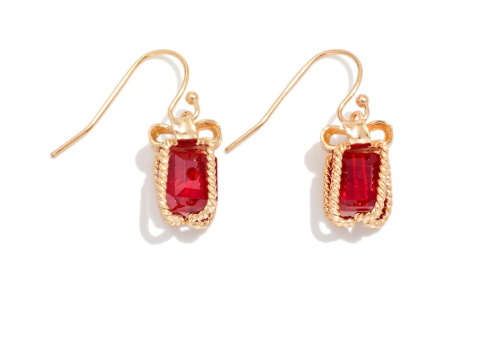 Holiday Gift Dangles - Red