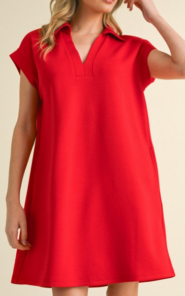 Dream Girl Dress - Red