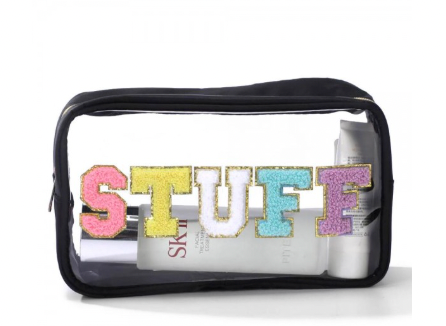 Transparent Travel Chenille Case