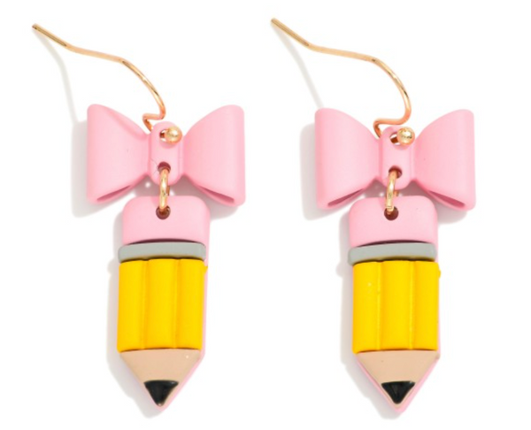 Teacher’s Pet Drop Earrings