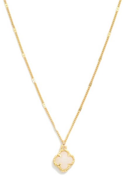 Crystal Glow Necklace - White