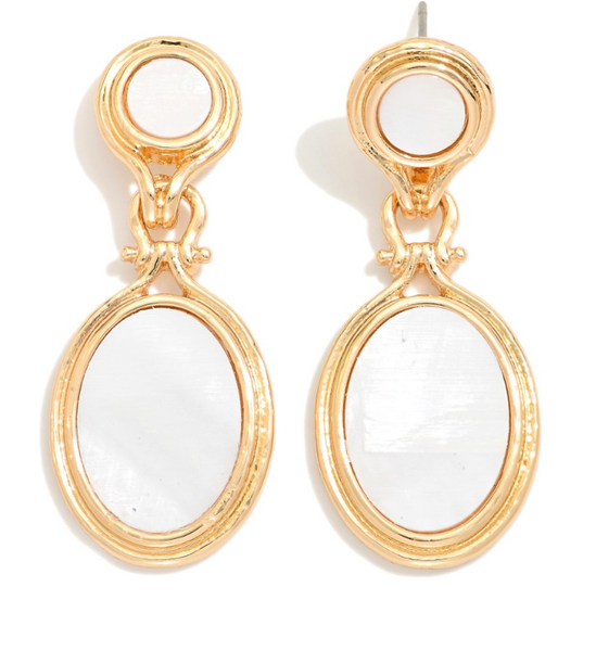 Luxe Pearlescent Earrings