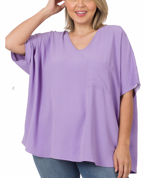 Making Waves Top - Lavender