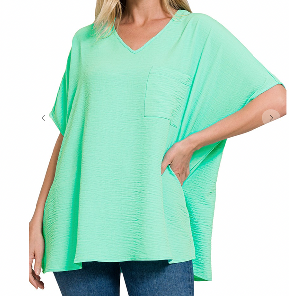 Making Waves Top - Mint