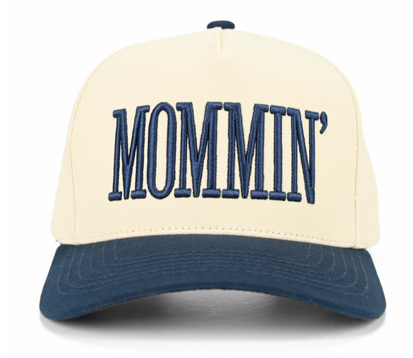 Mommin' Baseball Cap - Navy