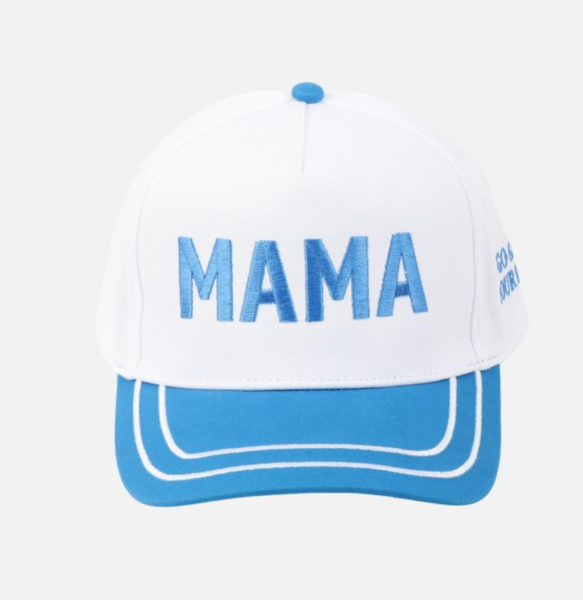 "MAMA" Hat - Blue