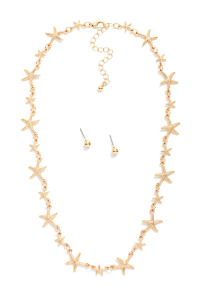Salty Starfish Necklace