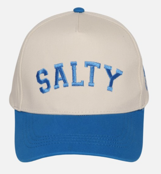 "SALTY" Baseball Cap - Blue
