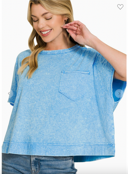 Core Comfort Top - Blue