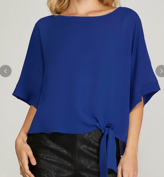 Drift Away Top - Blue