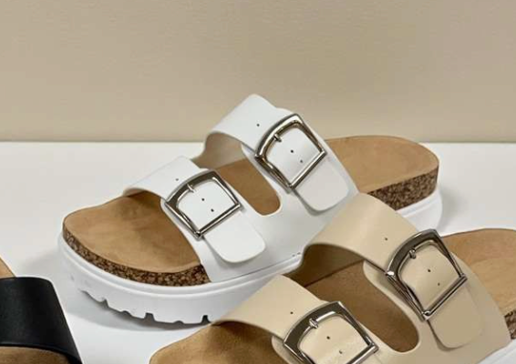 Sunset Stride Sandals - White