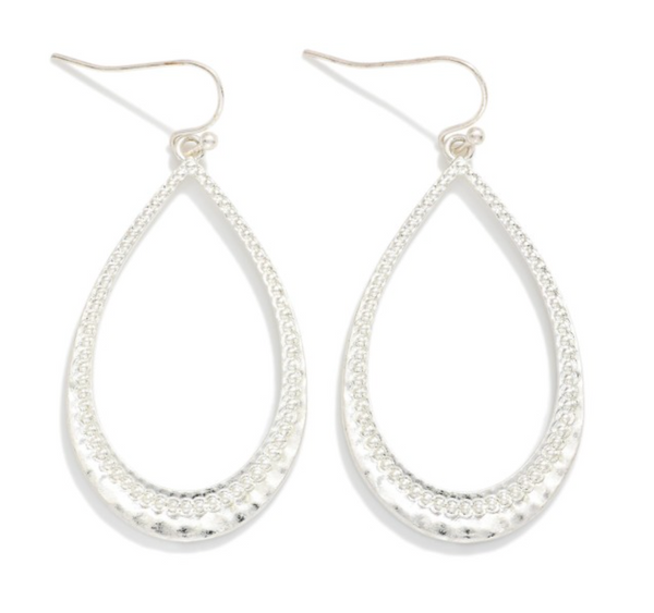 Effortless Glam Earrings - Silver
