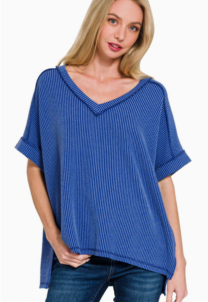 Follow You Anywhere Top - Blue