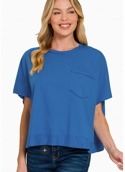 Core Comfort Top - Dark Blue