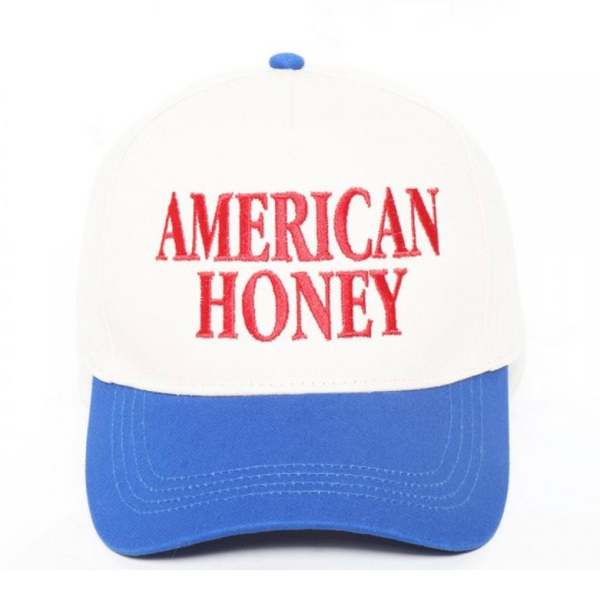 American Honey Embroidered Cap