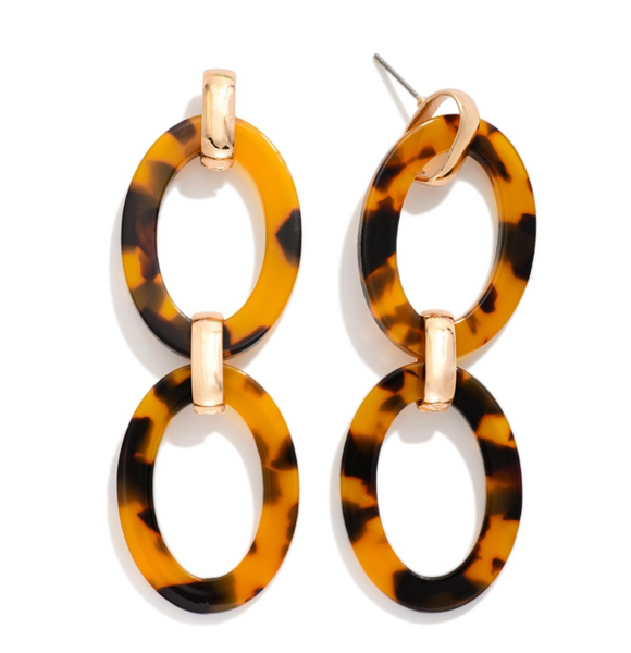 Modern Marble Earrings