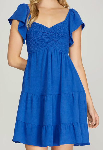 On Island Time Dress - Blue