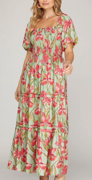 Painted Paradise Maxi Dress