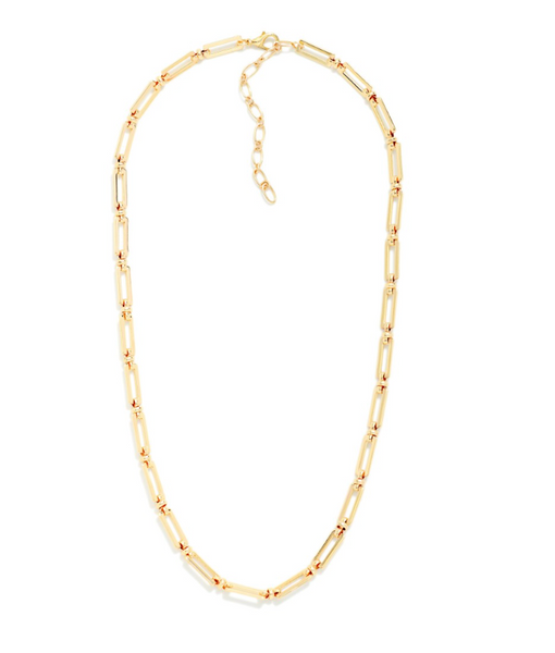 Everyday Rectangle Chain Necklace
