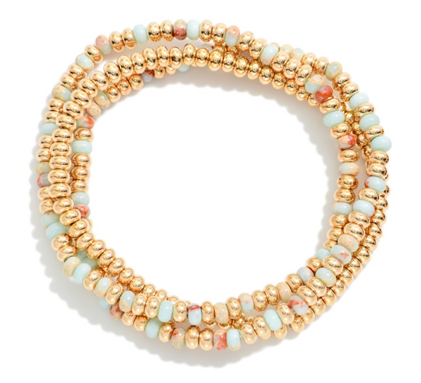Everyday Glow Bracelet Set - Aqua