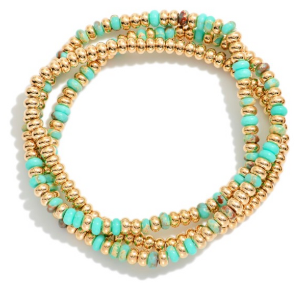 Everyday Glow Bracelet Set - Teal