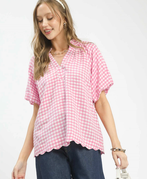 Picnic Date Blouse - Pink