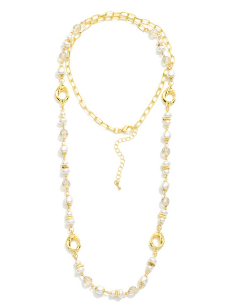 Pearl Pop Necklace - Gold