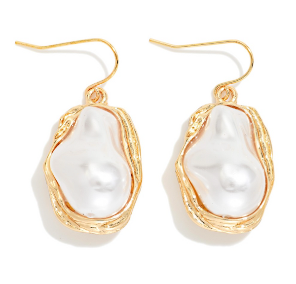 Baroque Luxe Drop Earrings