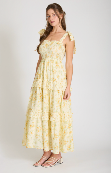 Love in Bloom Dress - Yellow