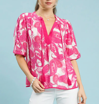 Sweet Escape Blouse - Pink