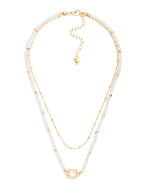 Crystal Coast Layered Necklace