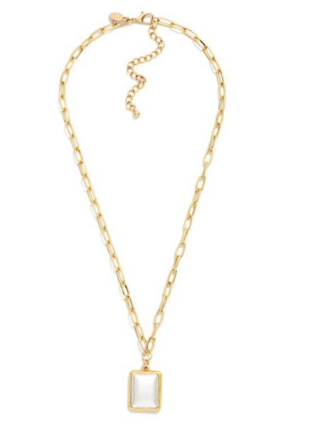 Golden Frame Necklace