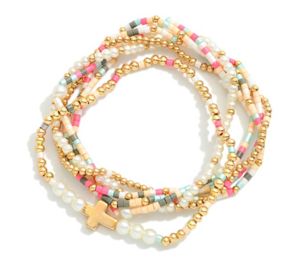 Angelic Charm Bracelet Set - Multi