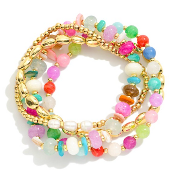 Beachside Beauty Bracelet Stack