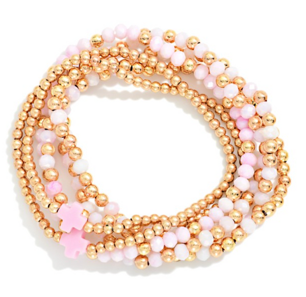 Sacred Spark Bracelet Stack - Lavender