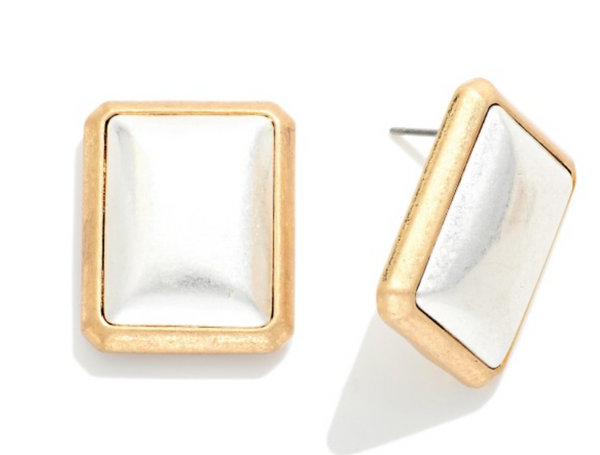 Framed in Gold Earrings