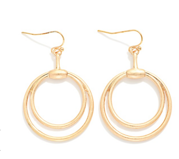 Classic Link Earrings - Gold